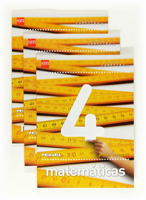 MATEMÁTICAS. 4 PRIMARIA. CONECTA 2.0. TRIMESTRES