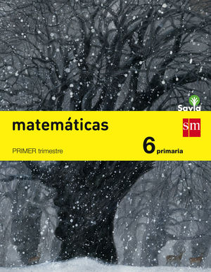 MATEMÁTICAS 6ºEP SAVIA (TRIMESTRES) (SM)