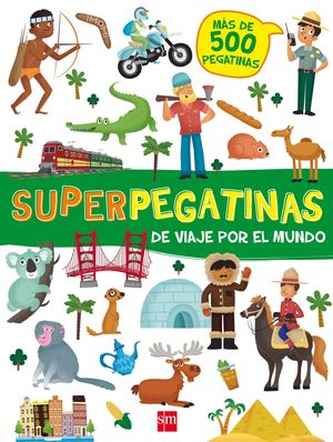 SUPERPEGATINAS DE VIAJE POR EL MUNDO +500 PEGATINAS