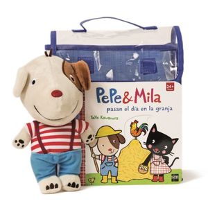 PACK PEPE Y MILA PASAN EL DÍA EN LA GRANJA + MUÑECO