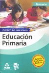 CUERPO DE MAESTROS, EDUCACIÓN PRIMARIA. TEMARIO