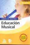 CUERPO DE MAESTROS, EDUCACIÓN MUSICAL. TEMARIO