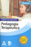 CUERPO DE MAESTROS, PEDAGOGÍA, TERAPÉUTICA. TEMARIO