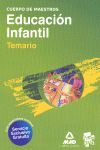 CUERPO DE MAESTROS. EDUCACIÓN INFANTIL. TEMARIO