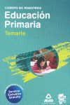 CUERPO DE MAESTROS. EDUCACIÓN PRIMARIA. TEMARIO