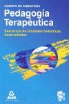 CUERPO DE MAESTROS. PEDAGOGÍA TERAPÉUTICA. SECUENCIA DE UNIDADES DIDÁCTICAS DESA