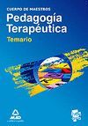 CUERPO DE MAESTROS. PEDAGOGÍA TERAPÉUTICA. TEMARIO.