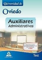 AUXILIARES ADMINISTRATIVOS, UNIVERSIDAD DE OVIEDO. TEST