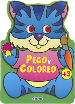 PEGO Y COLOREO ANIMALES 3 VERDE