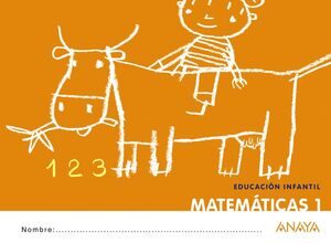 MATEMÁTICAS 1. EDUCACIÓN INFANTIL 3 AÑOS