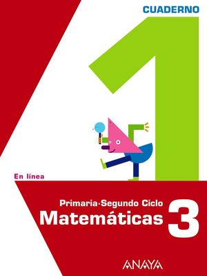 MATEMÁTICAS 3. CUADERNO 1.