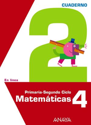 MATEMÁTICAS 4. CUADERNO 2.