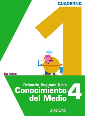 CONOCIMIENTO DEL MEDIO 4ºEP CUADERNO 1 (ANAYA)