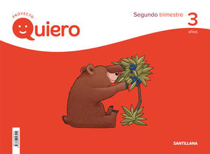 QUIERO 3AÑOS 2ºTRIMESTRE (2018/SANTILLANA)