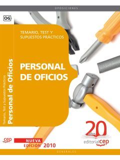 PERSONAL DE OFICIOS. TEMARIO, TEST Y SUPUESTOS PRÁCTICOS