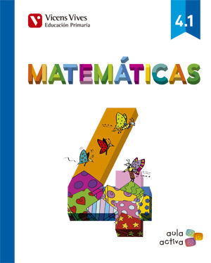 MATEMATICAS 4ºEP TRIMESTRES AULA ACTIVA (VICENS VIVES)