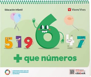 + QUE NUMEROS CUADERNO (6) (VICENS VIVES)