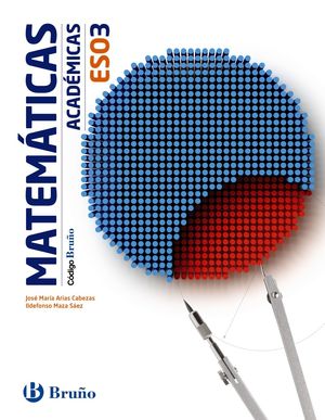 MATEMÁTICAS 3ºESO ACADÉMICAS (1VOL) CÓDIGO (BRUÑO)