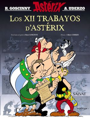 LOS XII TRABAYOS D'ASTÉRIX (ASTURIANO)