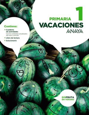 VACACIONES 1ºEP (ANAYA)