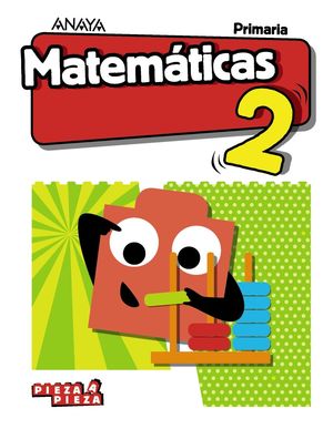 MATEMÁTICAS 2ºEP (3TRIMESTRES) PIEZA A PIEZA (ANAYA)