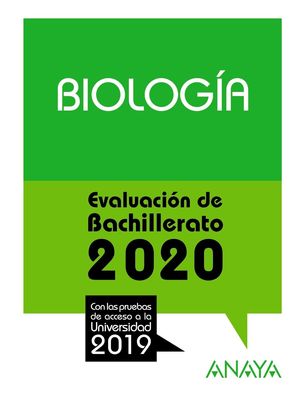 BIOLOGÍA - EBAU 2020