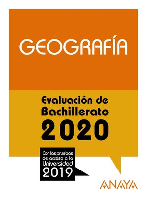 GEOGRAFÍA - EBAU 2020