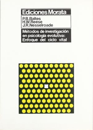 MÉTODOS DE INVESTIGACIÓN EN PSICOLOGÍA EVOLUTIVA