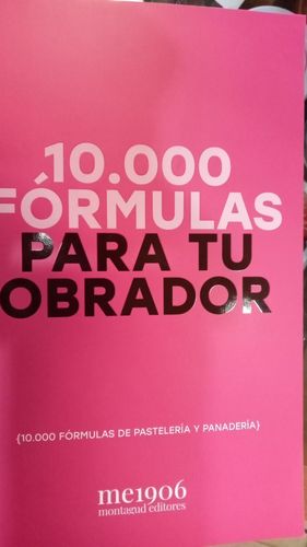 10.000 FÓRMULAS PARA TU OBRADOR