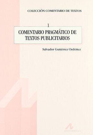 COMENTARIO PRAGMÁTICO DE TEXTOS PUBLICITARIOS