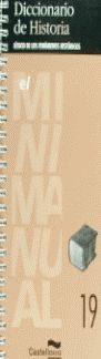 DICCIONARIO DE HISTORIA (19) LÉXICO DE FENOMENOS HISTÓRICOS