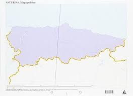 MAPA MUDO ASTURIAS POLITICO 