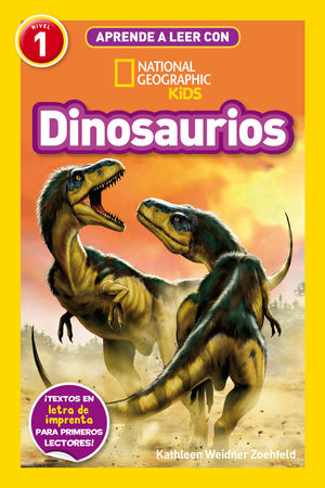 DINOSAURIOS (NIVEL 1) APRENDE A LEER CON NATIONAL GEOGRAPHIC