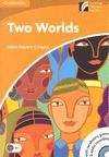 TWO WORLDS LEVEL 4 INTERMEDIATE BOOK WITH CD-ROM AND AUDIO CD PACK