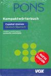 KOMPAKTWÖRTERBUCH ESPAÑOL-ALEMÁN, DEUTSCH-SPANISH