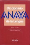 DICCIONARIO ANAYA DE LA LENGUA
