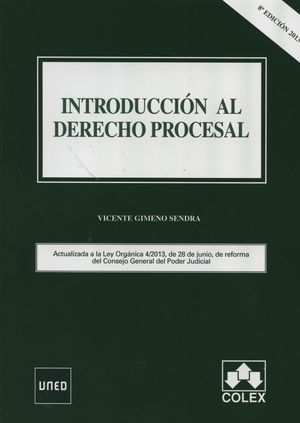 INTRODUCCIÓN AL DERECHO PROCESAL