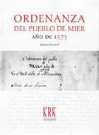 ORDENANZA DEL PUEBLO DE MIER, AÑO DE 1573