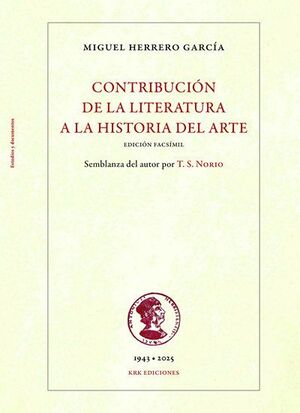 CONTRIBUCION DE LA LITERATURA A LA HISTORIA DEL ARTE