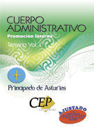 TEMARIO  VOL. I OPOSICIONES CUERPO ADMINISTRATIVO DEL PRINCIPADO DE ASTURIAS. PR