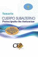 TEMARIO OPOSICIONES CUERPO SUBALTERNO PRINCIPADO DE ASTURIAS