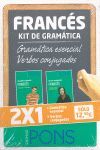 KIT DE GRAMÁTICA FRANCÉS. GRAMÁTICA ESENCIAL + VERBOS CONJUGADOS