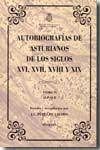 AUTOBIOGRAFÍAS DE ASTURIANOS DE LOS SIGLOS XVI, XVII, XVIII Y XIX (IV)