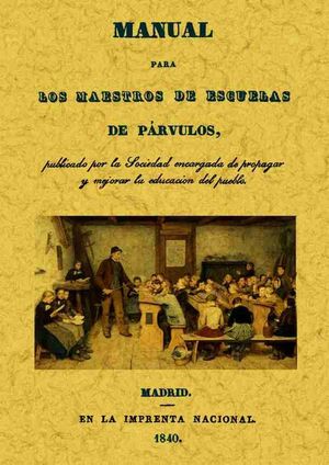 MANUAL PARA LOS MAESTROS DE ESCUELAS DE PARVULOS