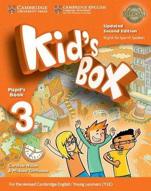 KID'S BOX 3ºEP PUPIL'S BOOK UPDATED ENGLISH FOR SPANISH SPEAKERS (CAMBRIDGE/2ºEDITION)