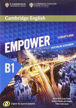 CAMBRIDGE ENGLISH EMPOWER (B1) STUDENT'S +ONLINE ASSESSIMENT