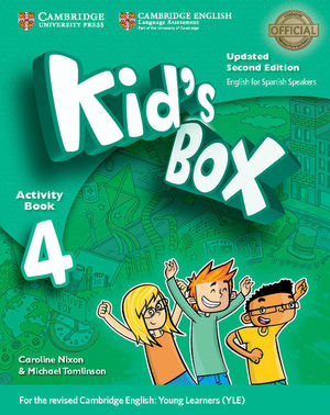 KID'S BOX 4ºEP ACTIVITY BOOK +CD ROM AND MY HOME BOOKLET UPDATED ENGLISH (CAMBRIDGE)