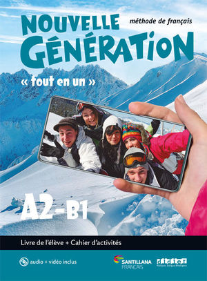 NOUVELLE GENERATION (A2/B1) LIVRE/EXERCICES+CD+DVD