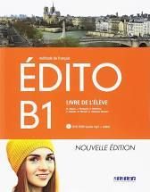 EDITO (B1) ELEVE +DVD (2018/SANTILLANA DIDIER)