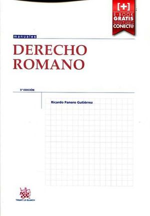 DERECHO ROMANO 5ª EDICIÓN 2015